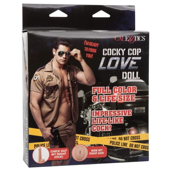 Cocky Cup - boneco inflável masculino - tamanho real