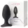 Lovense Hush 2 L - vibrador anal pequeno recarregável 57mm - preto
