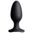 Lovense Hush 2 L - vibrador anal pequeno recarregável 57mm - preto