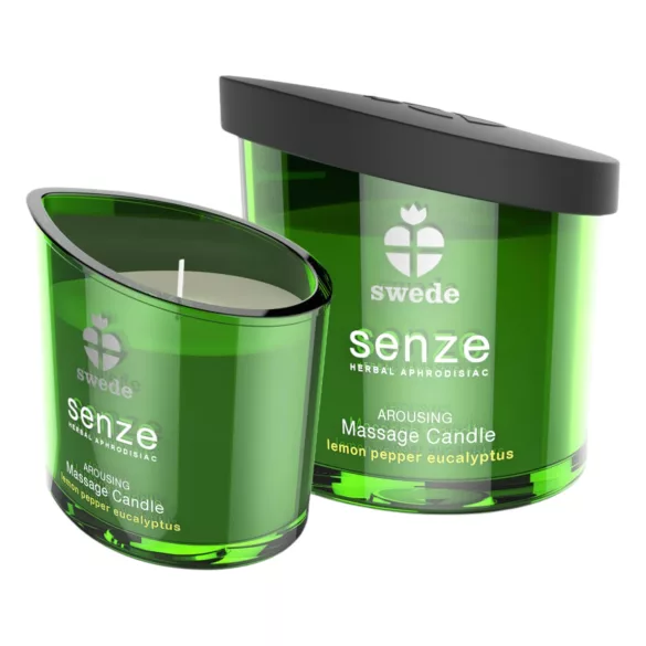 Swede Senze - vela de massagem - eucalipto e limão - 50ml
