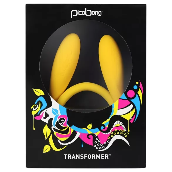 Picobong Transformer - vibrador unissex à prova d'água (amarelo)
