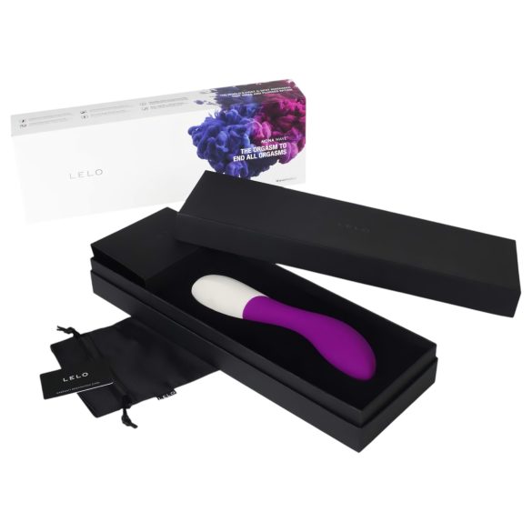 LELO Mona Wave - vibrador ponto G à prova d’água - silicone roxo