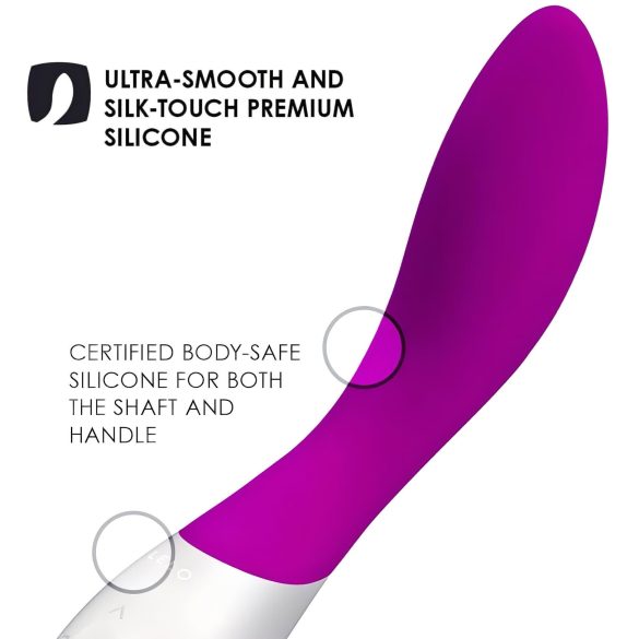 LELO Mona Wave - vibrador ponto G à prova d’água - silicone roxo