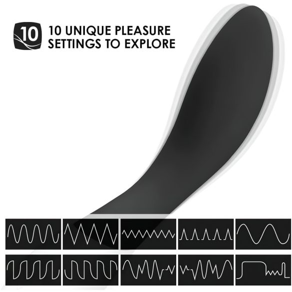 LELO Mona Wave - vibrador ponto G à prova d'água - preto