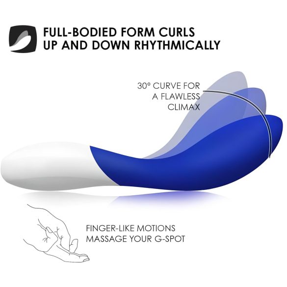 LELO - vibrador ponto G à prova d'água - silicone azul