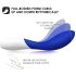 LELO - vibrador ponto G à prova d'água - silicone azul