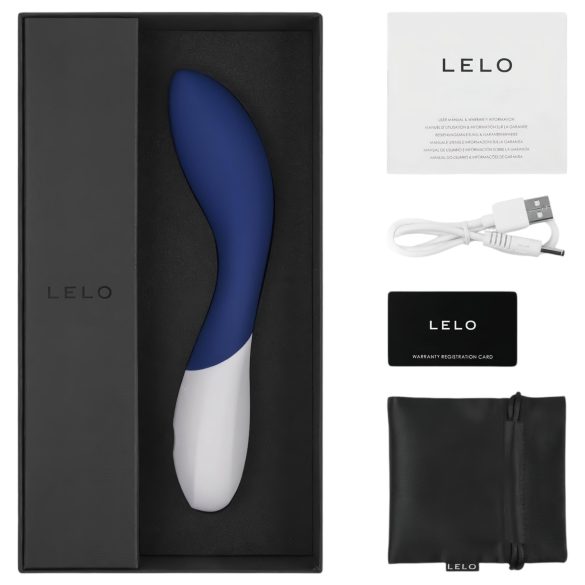 LELO - vibrador ponto G à prova d'água - silicone azul