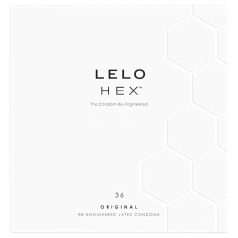LELO Hex Original - preservativo ultra fino látex natural