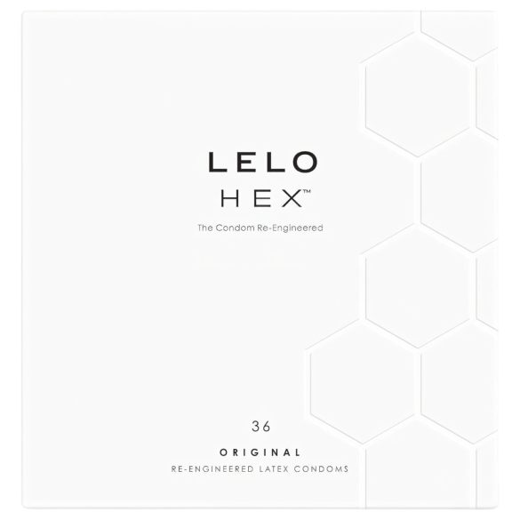 LELO Hex Original - preservativo ultra fino látex natural