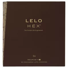   LELO Hex Respect XL - preservativo extra grande - 36 unidades