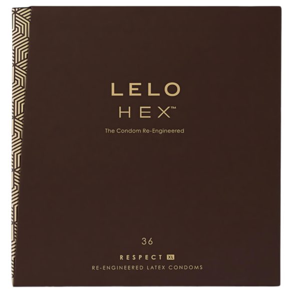 LELO Hex Respect XL - preservativo extra grande - 36 unidades