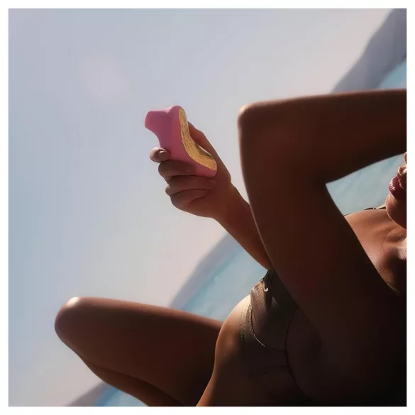 LELO Sona Cruise - vibrador clitóris sucção - silicone rosa