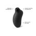 LELO Sona Cruise - sugador clitoriano por ondas sonoras - silicone preto