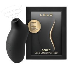   LELO Sona - estimulador de clitóris por ondas sonoras - silicone preto