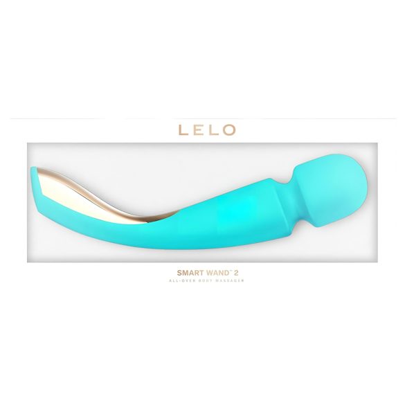 LELO - massageador vibrador recarregável grande - silicone turquesa
