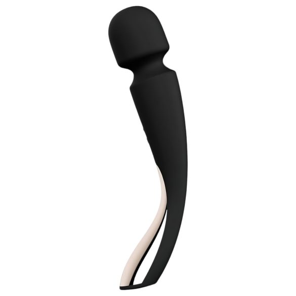 LELO Smart Wand 2 - massageador vibrador recarregável grande - silicone preto