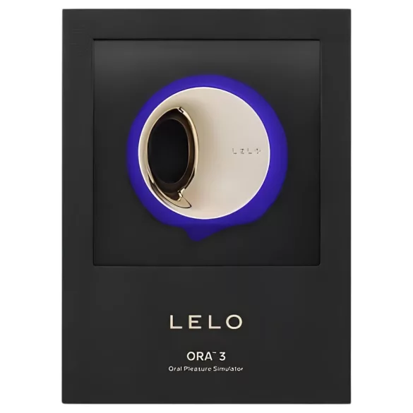 LELO Ora 3 - simulador oral e vibrador clitóris - silicone azul