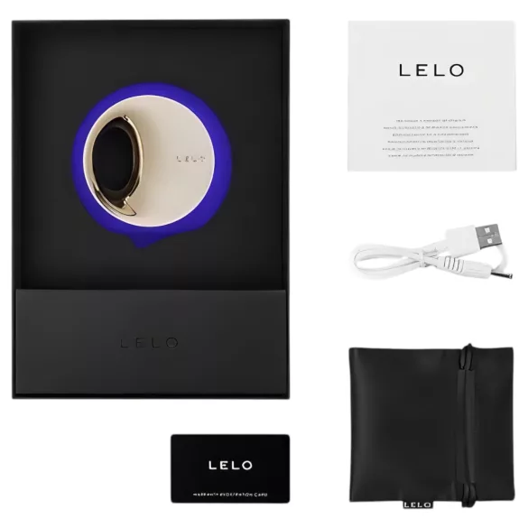 LELO Ora 3 - simulador oral e vibrador clitóris - silicone azul