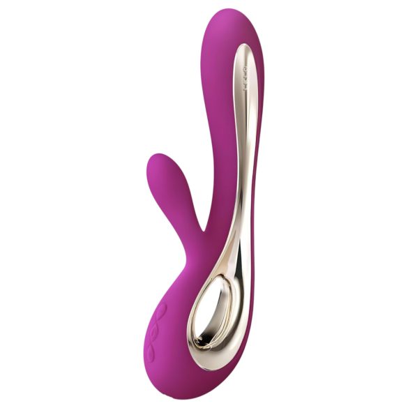 LELO Soraya 2 - vibrador com estimulador de clitóris à prova d'água - roxo