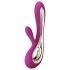LELO Soraya 2 - vibrador com estimulador de clitóris à prova d'água - roxo
