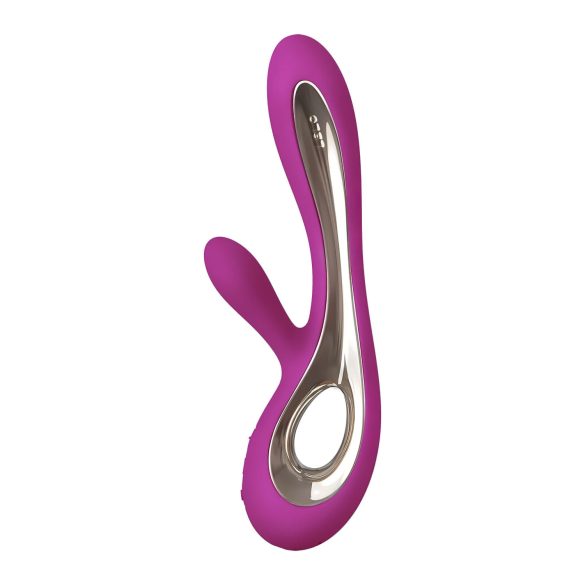 LELO Soraya 2 - vibrador com estimulador de clitóris à prova d'água - roxo