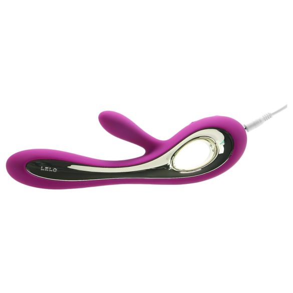 LELO Soraya 2 - vibrador com estimulador de clitóris à prova d'água - roxo