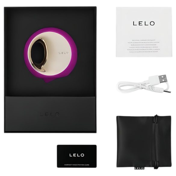 LELO Ora 3 - estimulador oral e vibrador clitóris - silicone lilás