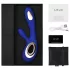 LELO - vibrador rabbit com estimulador clitoriano recarregável - azul