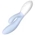 LELO Ina 3 - vibrador recarregável para ponto G e clitóris - silicone azul