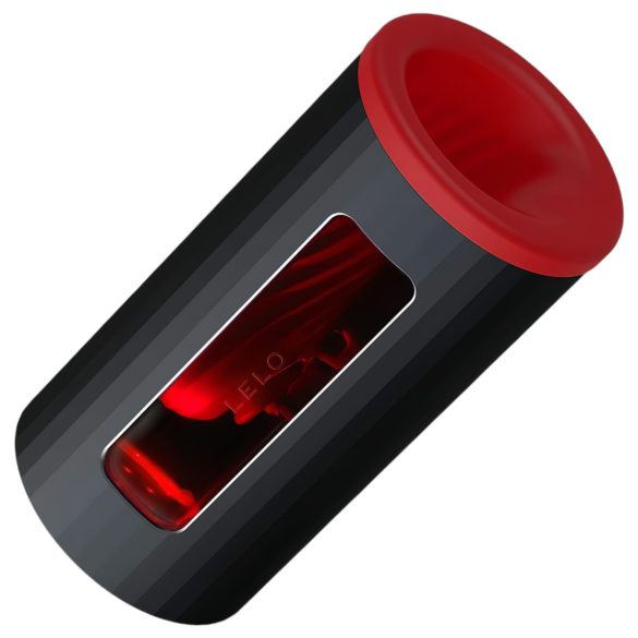 LELO F1s V2 - masturbador masculino interativo - silicone vermelho