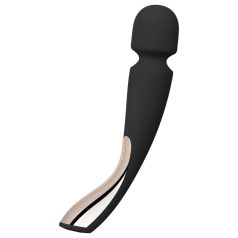   LELO - massageador vibrador médio - recarregável - silicone preto