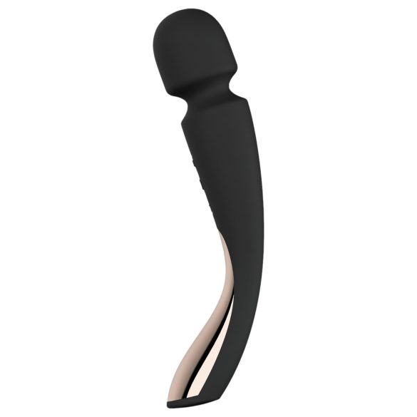 LELO - massageador vibrador médio - recarregável - silicone preto