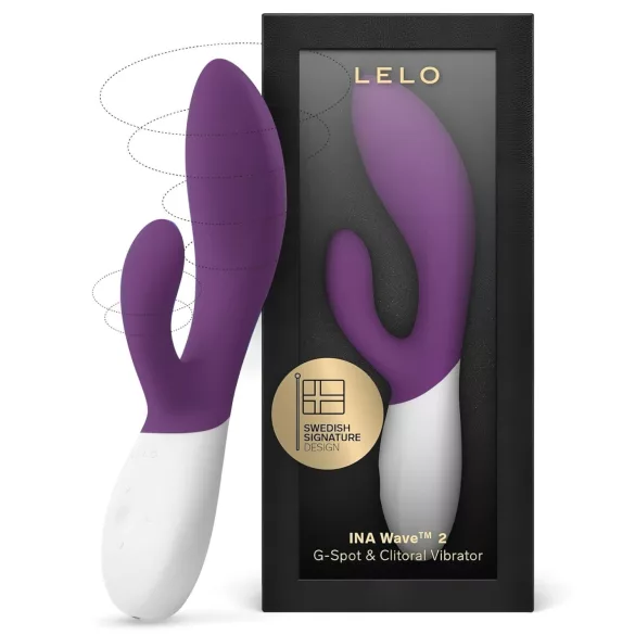 LELO Ina Wave 2 - vibrador recarregável à prova d'água - roxo