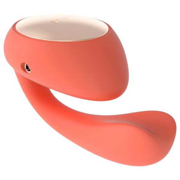 LELO Ida Wave - vibrador casal com controle remoto recarregável rotativo coral