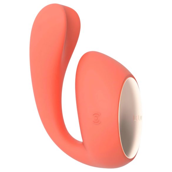 LELO Ida Wave - vibrador casal com controle remoto recarregável rotativo coral
