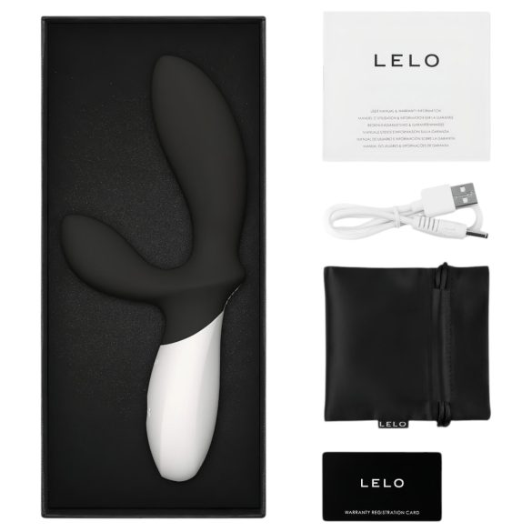 LELO Loki Wave 2 - vibrador de próstata recarregável à prova d'água preto