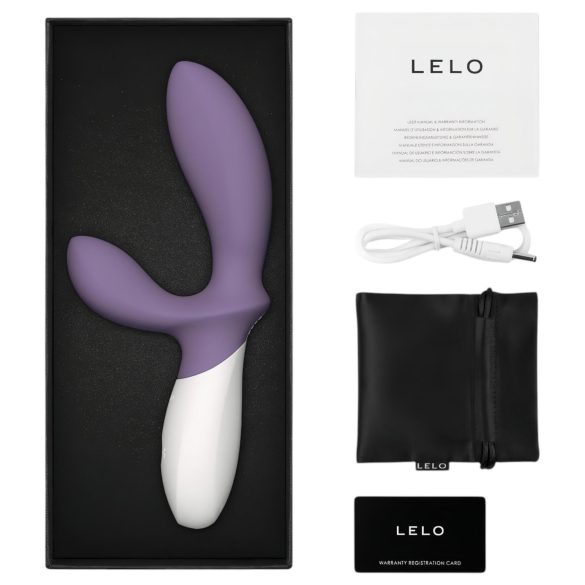 LELO Loki Wave 2 - vibrador próstata recarregável à prova d’água roxo