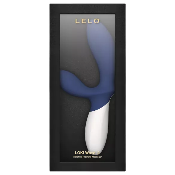 LELO Loki Wave 2 - vibrador próstata recarregável à prova d'água azul