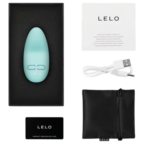 LELO - vibrador clitóris recarregável à prova d'água - verde