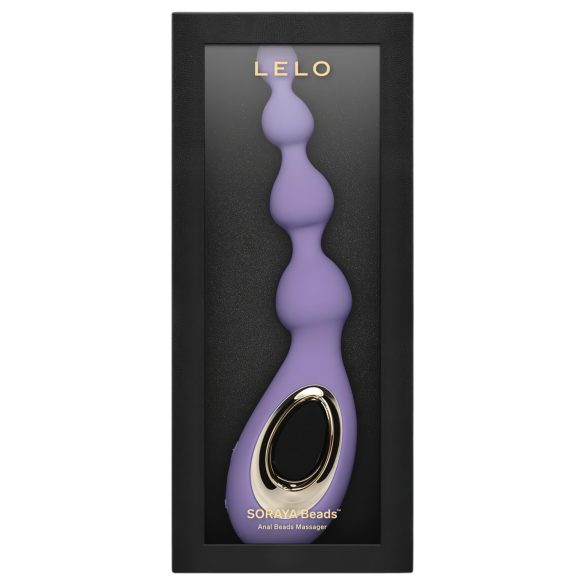LELO Soraya Beads - vibrador anal recarregável à prova d'água - roxo