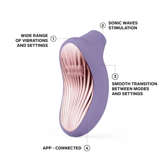 LELO Sona 3 - sugador clitoriano ondas sonoras - lavanda