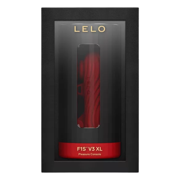 LELO F1s V3 XL - masturbador masculino interativo - silicone vermelho