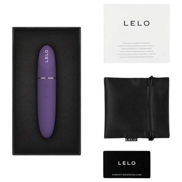 LELO Mia 3 - vibrador em formato de batom - discreto - roxo