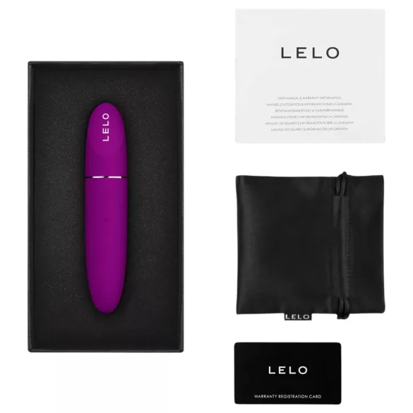 LELO Mia 3 - vibrador formato batom portátil - silicone rosa