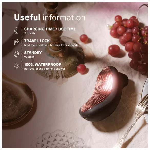 LELO Sona 3 Cruise - estimulador clitóris sucção ondas sonoras - silicone roxo
