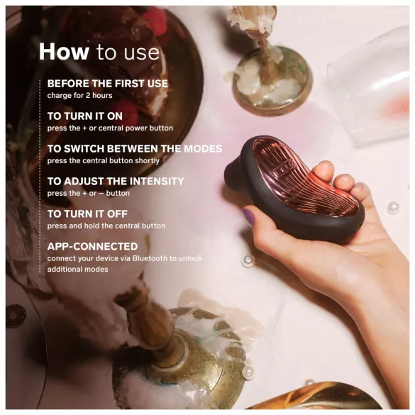 LELO Sona 3 Cruise - estimulador clitóris sucção ondas sonoras - silicone roxo