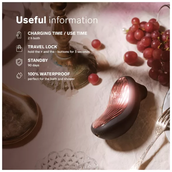 LELO Sona 3 Cruise - vibrador clitóris sucção ondas - silicone rosa