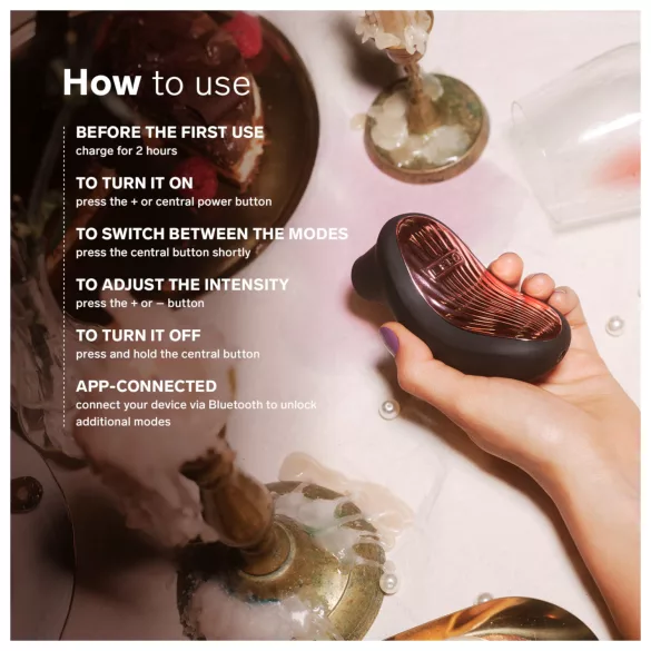 LELO Sona 3 Cruise - vibrador clitóris sucção ondas - silicone rosa