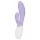 LELO INA Twist — vibrador para o ponto G estilo coelhinho, com braço clitoriano (roxo)