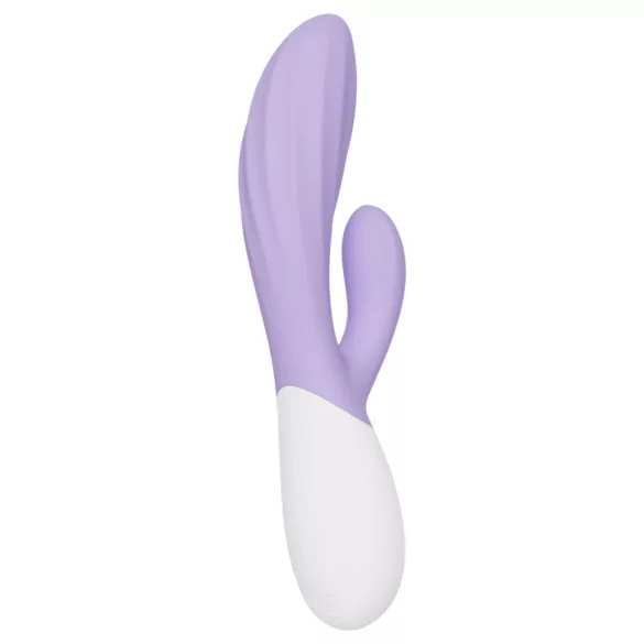 LELO INA Twist — vibrador para o ponto G estilo coelhinho, com braço clitoriano (roxo)